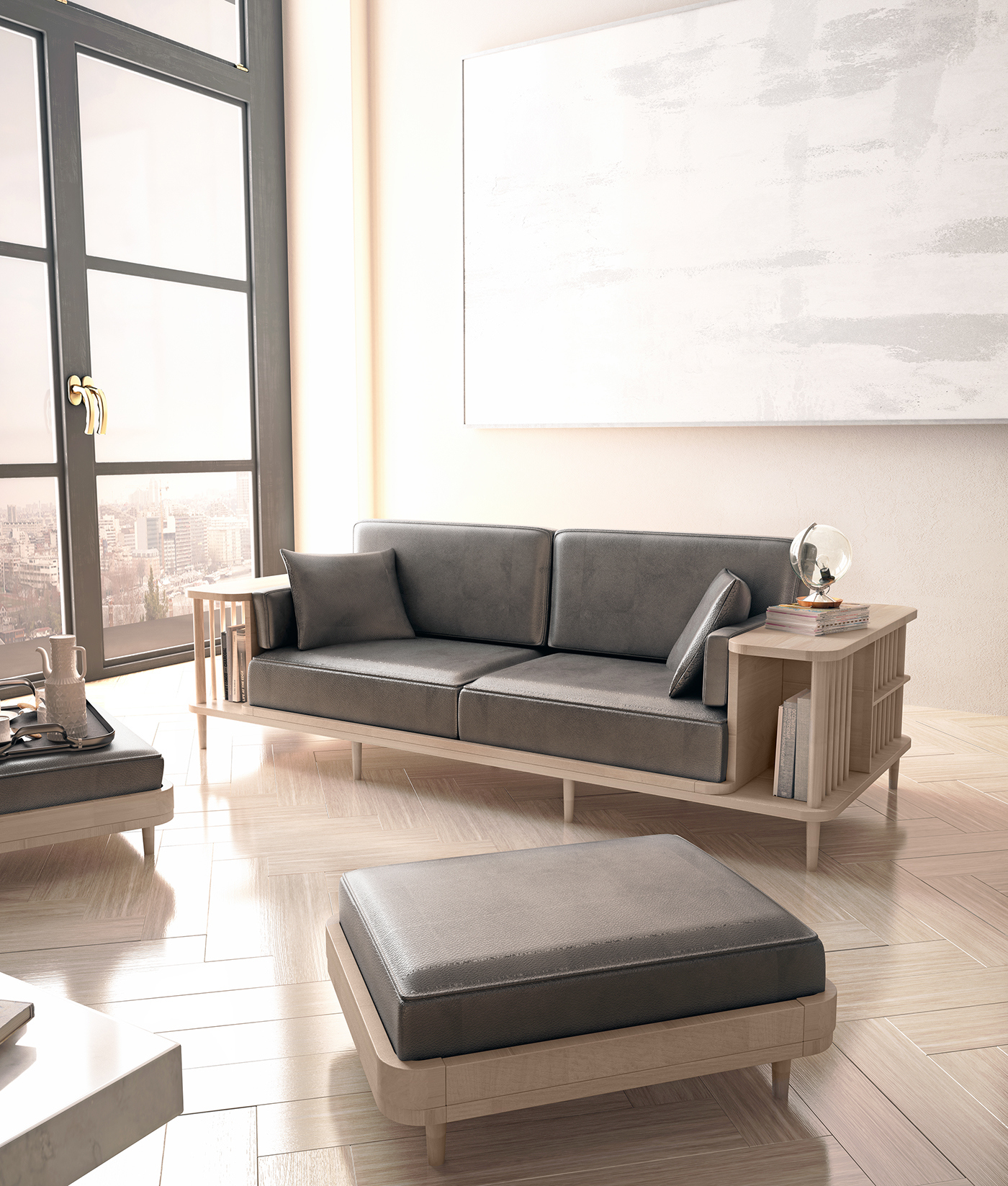 Home Furnishing，sofa，wood，fabric art，originality，