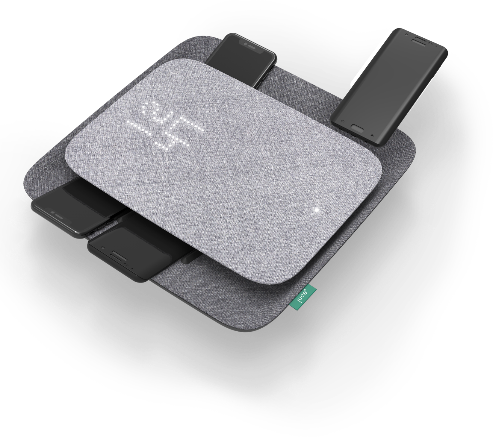 No interference，charge，mobile phone，JUCE Arena，reddot，2019 red dot product design award，