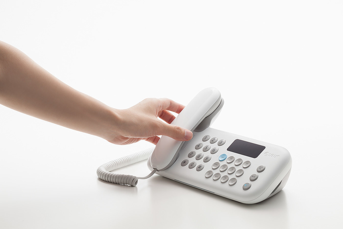 Communication equipment，Minimalist，white，Telephone，