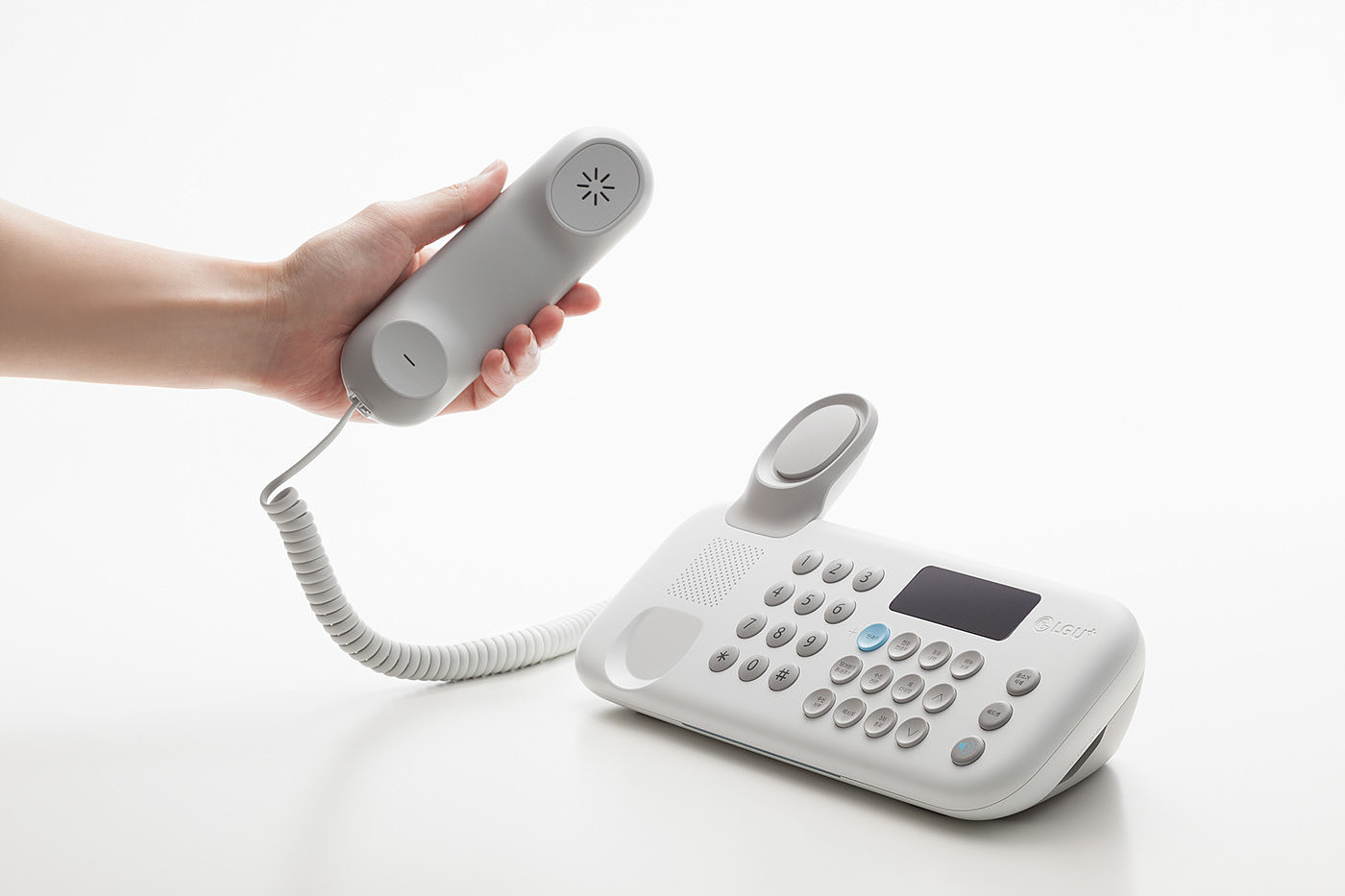 通讯设备，极简，白色，电话，