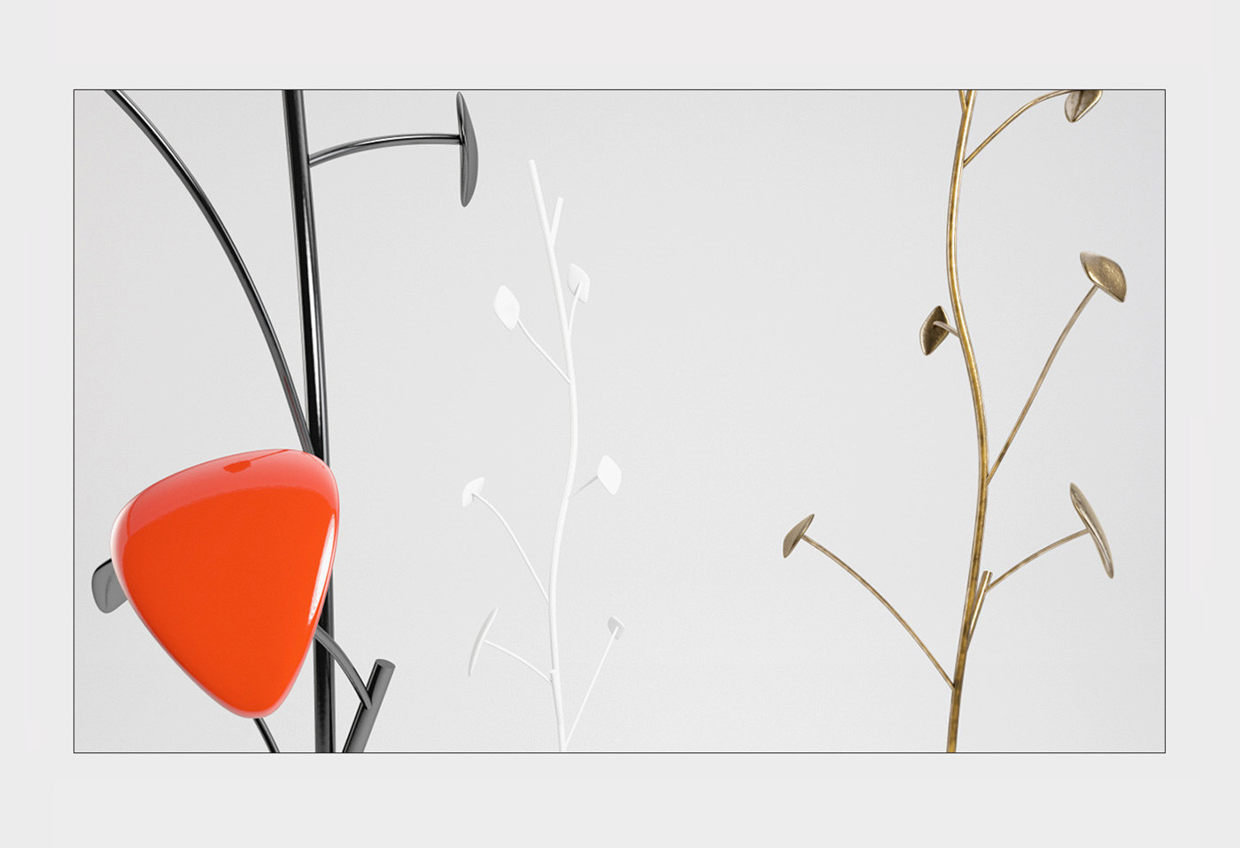 Home Furnishing，Metal，coat hanger，Simplicity，originality，