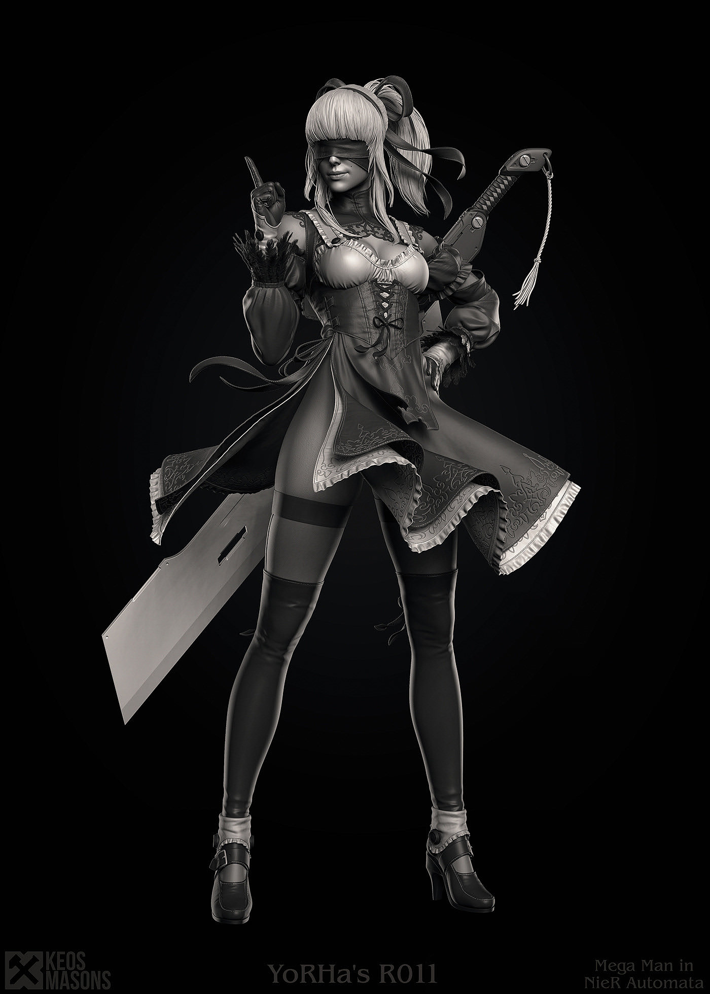 create，Design，girl，Garage Kit，