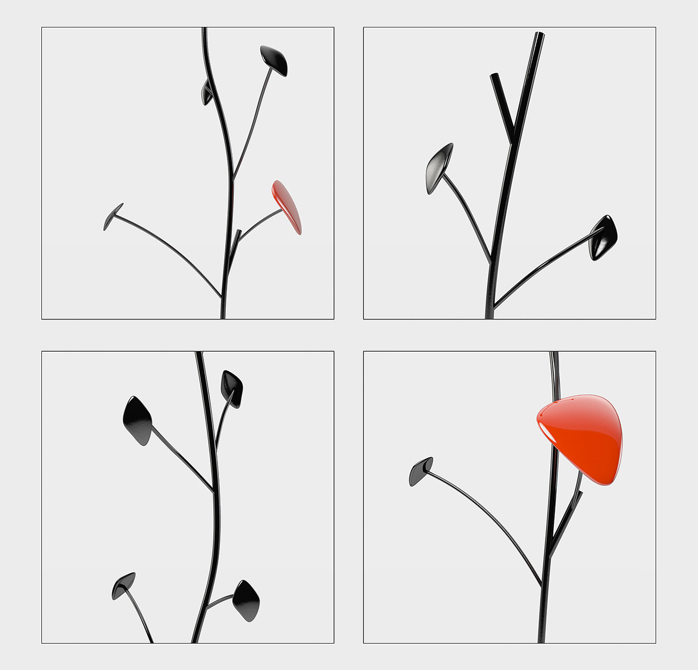 Home Furnishing，Metal，coat hanger，Simplicity，originality，