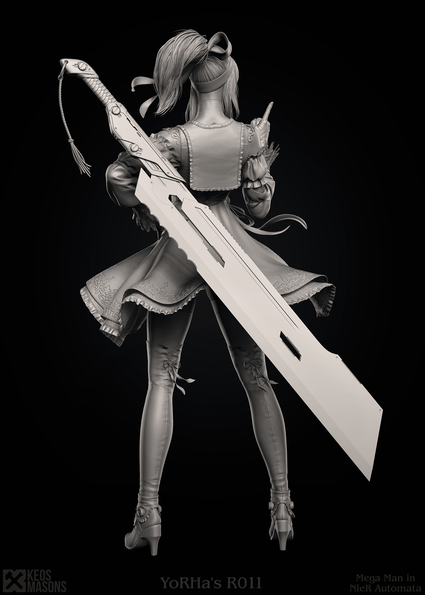 create，Design，girl，Garage Kit，