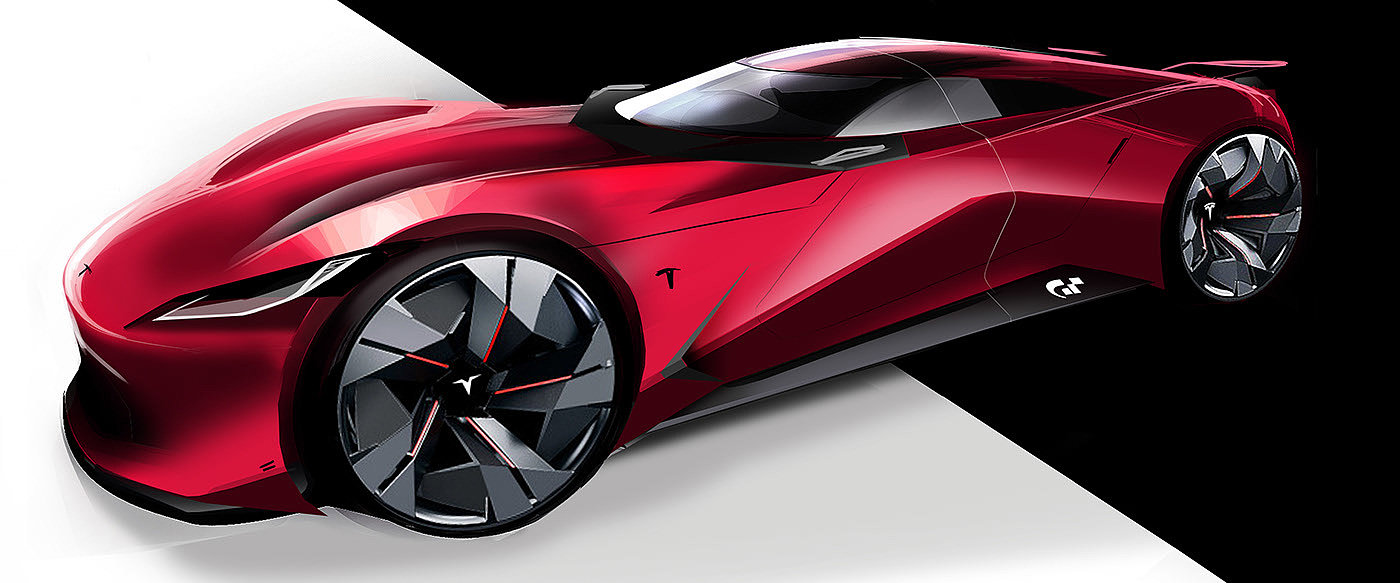 Alewine，design sketch，vehicle，