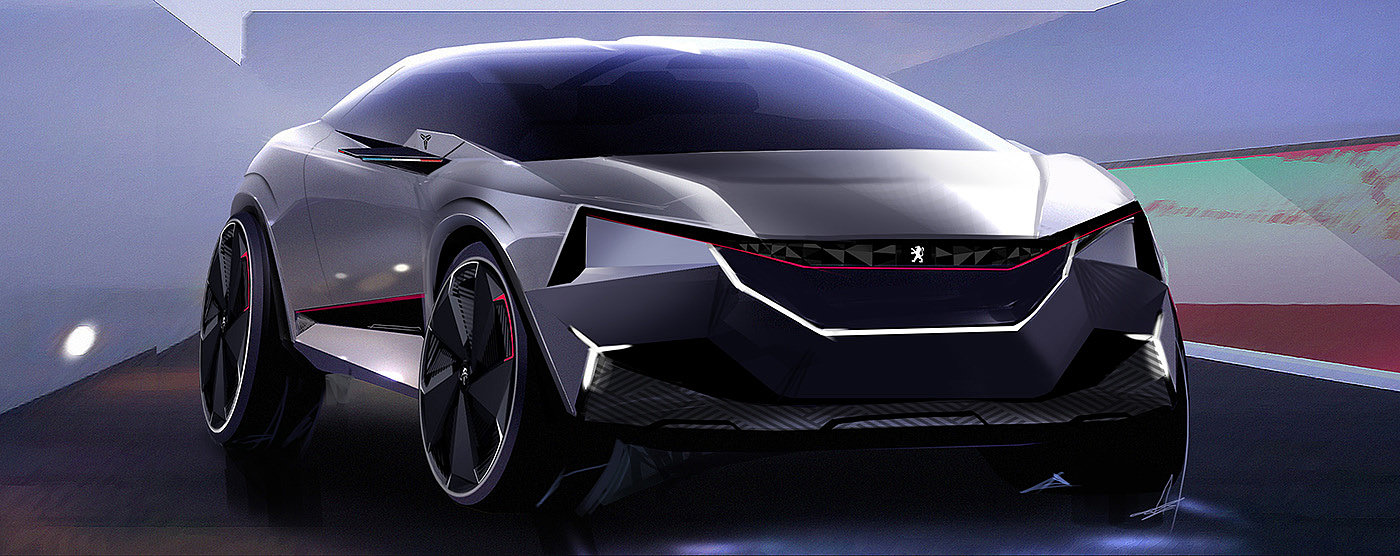 Alewine，design sketch，vehicle，