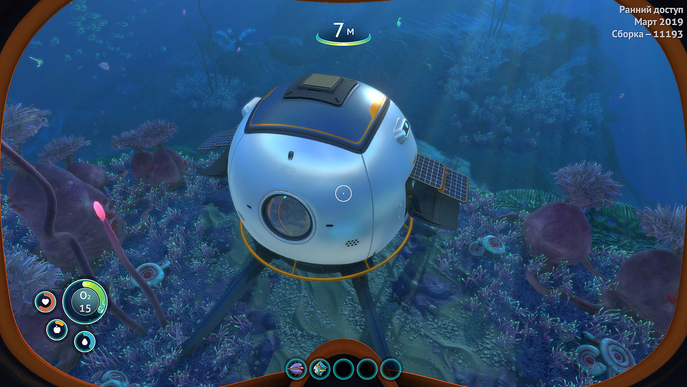game，concept，Submersible，Subnautica Below Zer，
