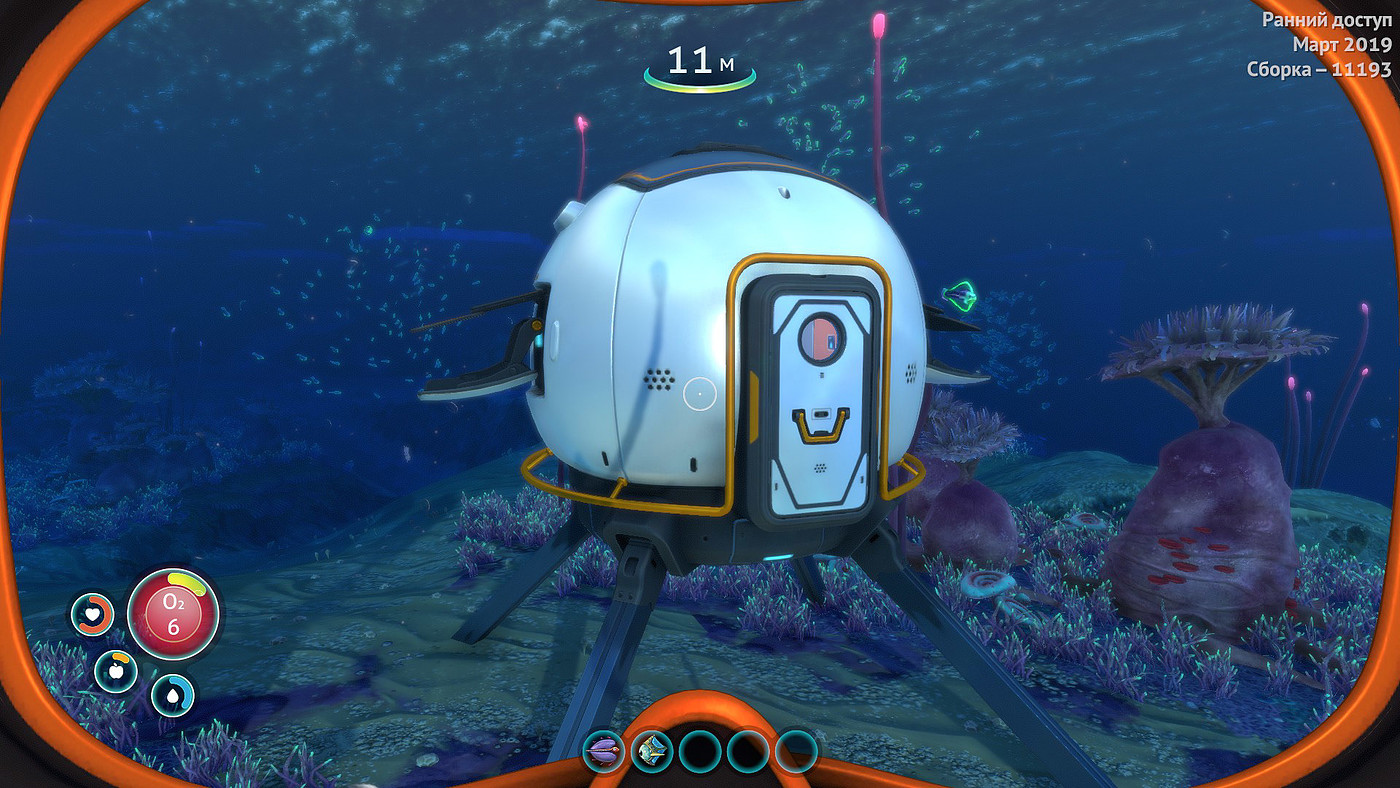 game，concept，Submersible，Subnautica Below Zer，