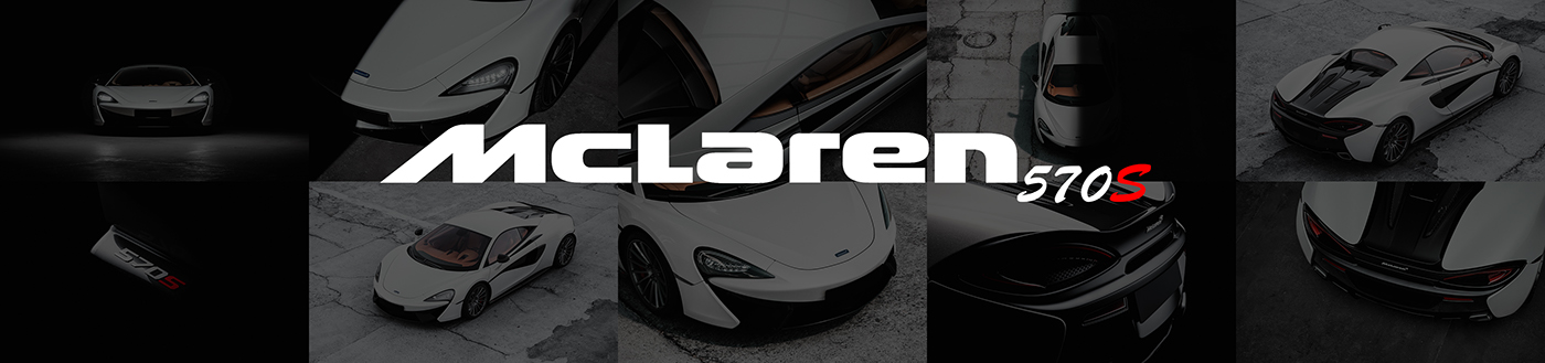 white，Automobile design，McLaren 570S，