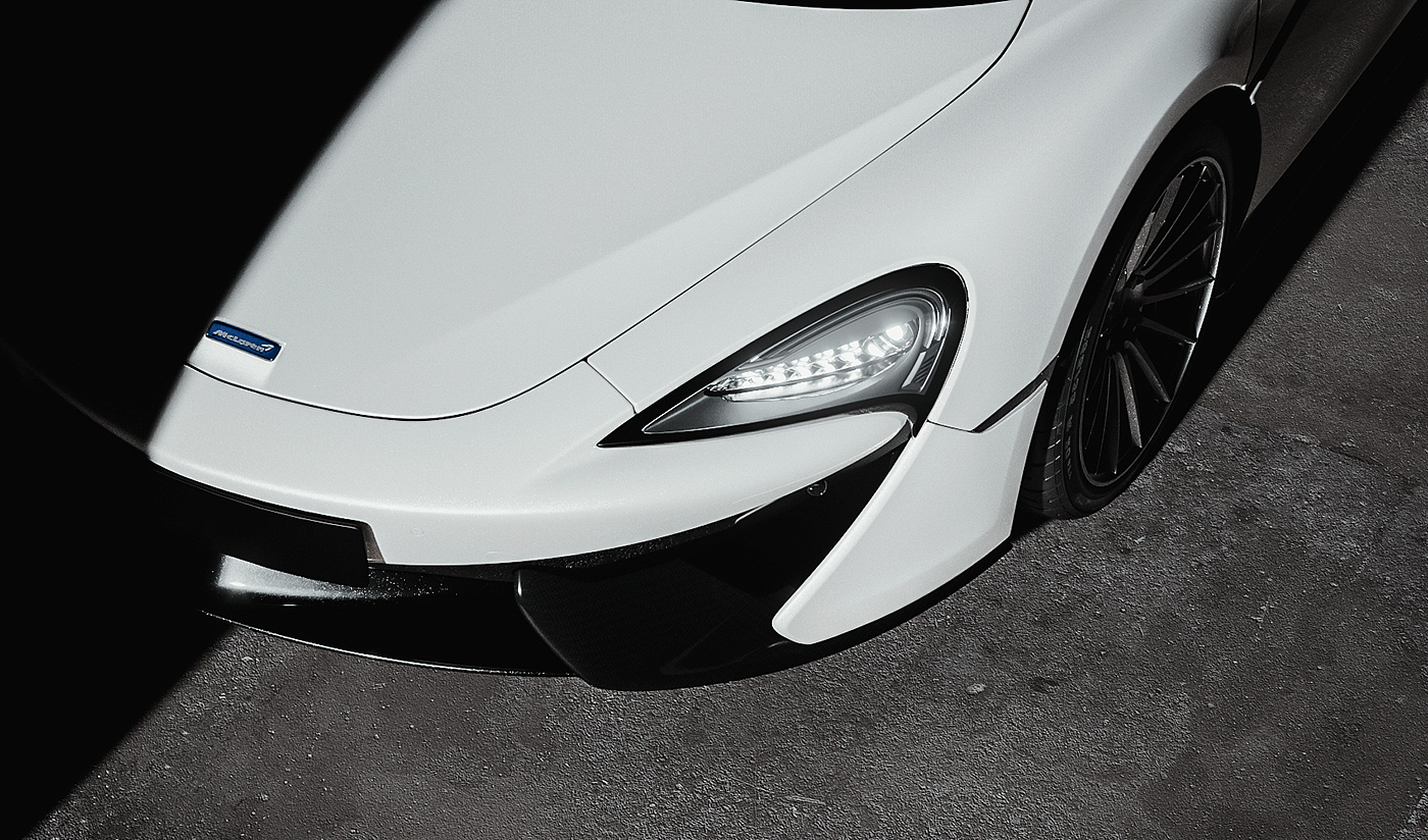 white，Automobile design，McLaren 570S，