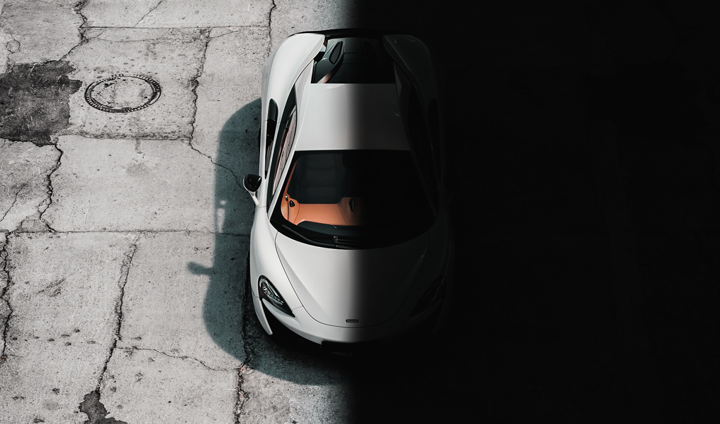 white，Automobile design，McLaren 570S，