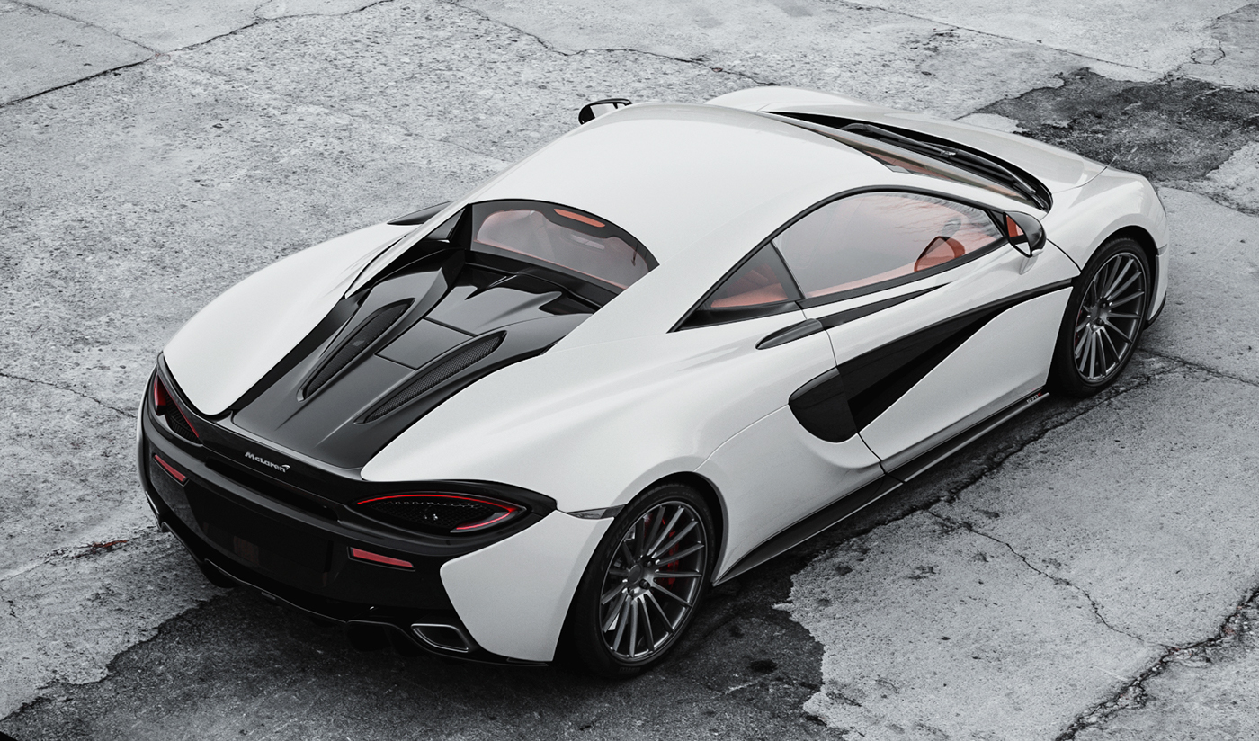 white，Automobile design，McLaren 570S，