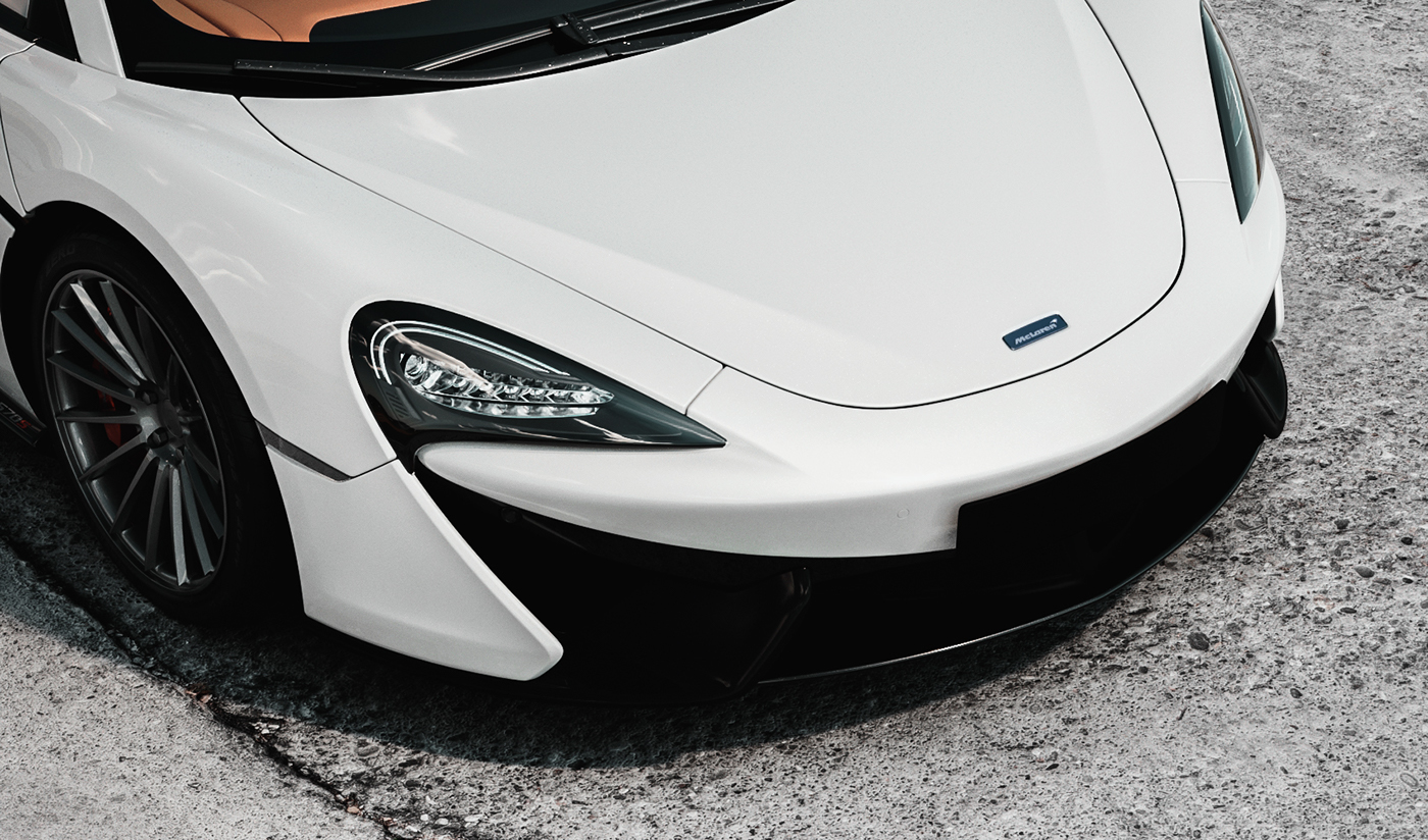 white，Automobile design，McLaren 570S，