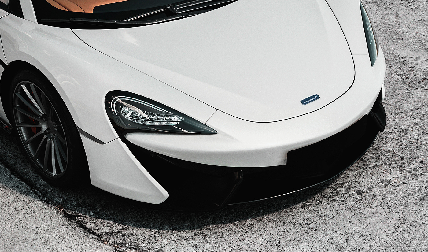 white，Automobile design，McLaren 570S，