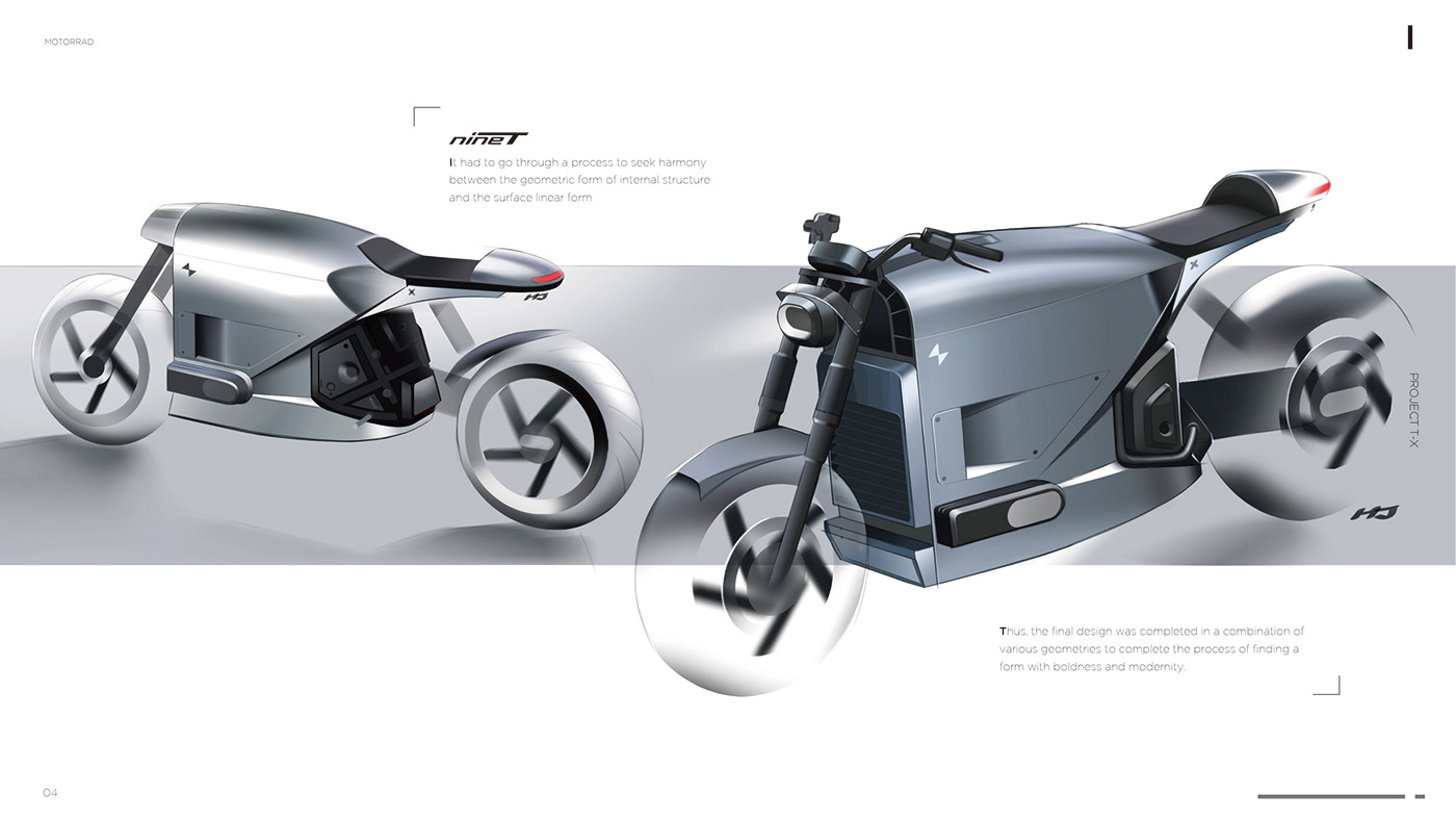 conceptual design，motorcycle，BMW，