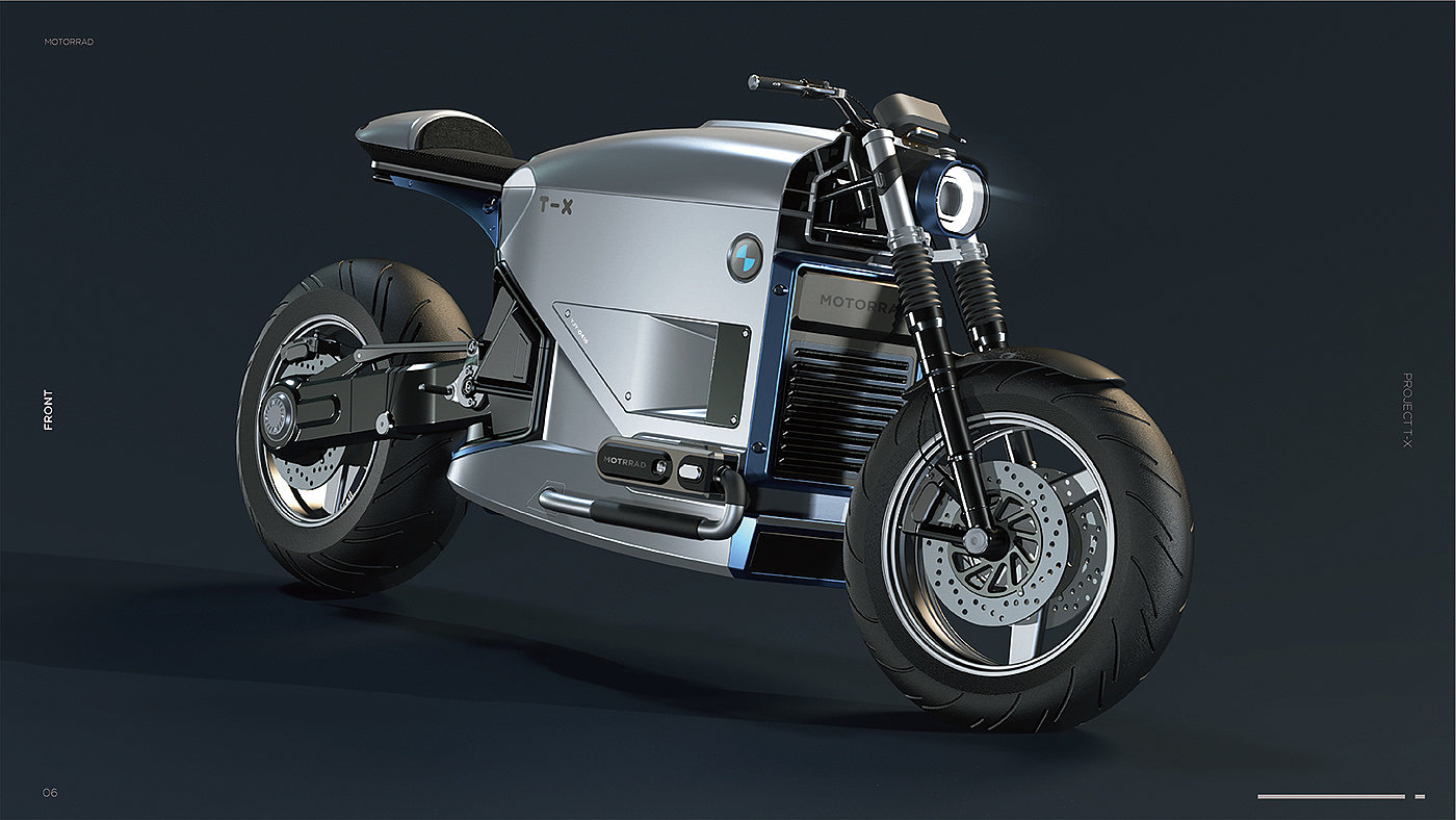 概念设计，摩托车，BMW Motorrad，