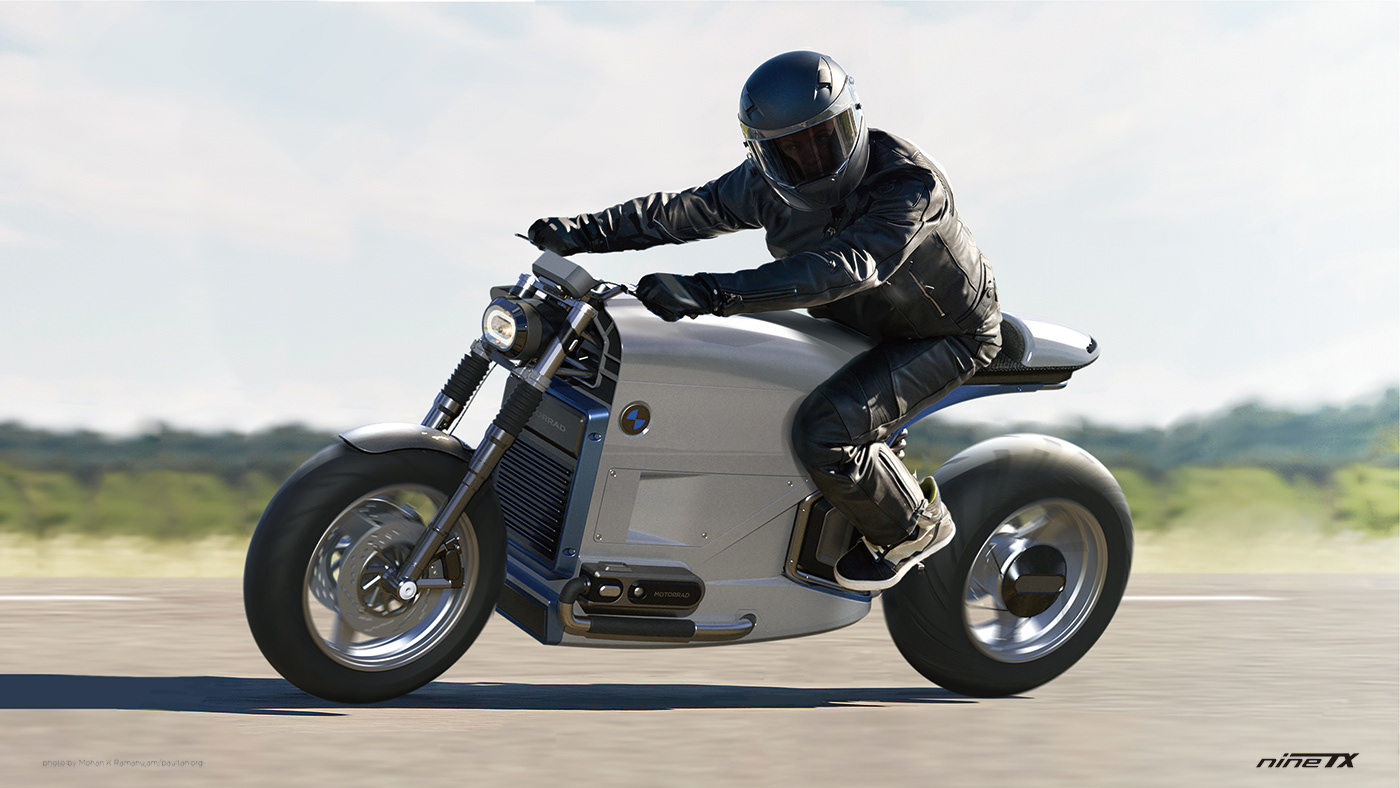 conceptual design，motorcycle，BMW，