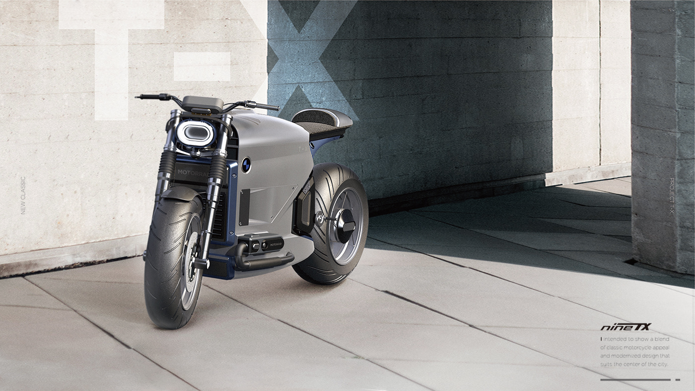 conceptual design，motorcycle，BMW，
