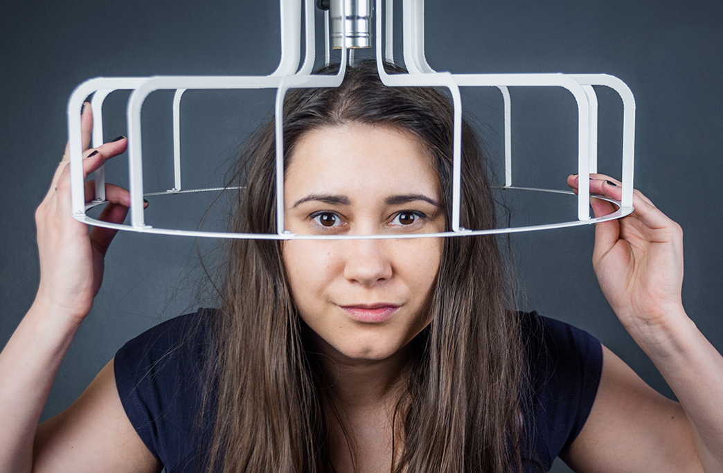 a chandelier，Metal，Home Furnishing，Simplicity，originality，