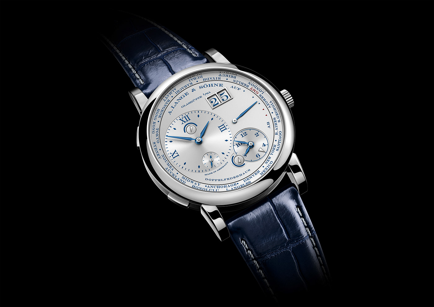 Metal，Watch design，A. Lange，