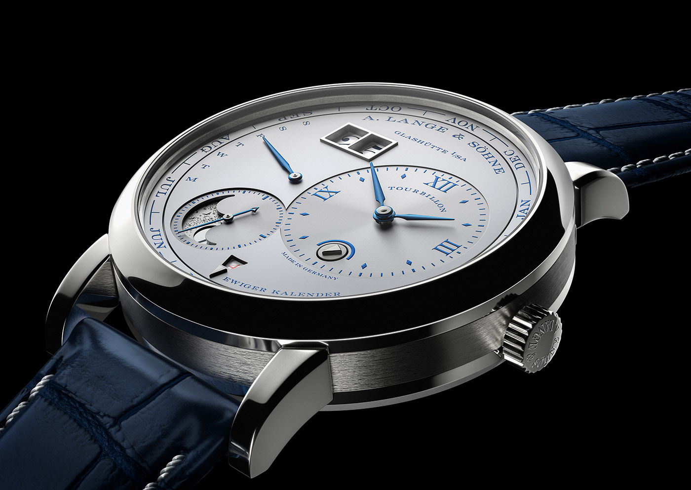 Metal，Watch design，A. Lange，