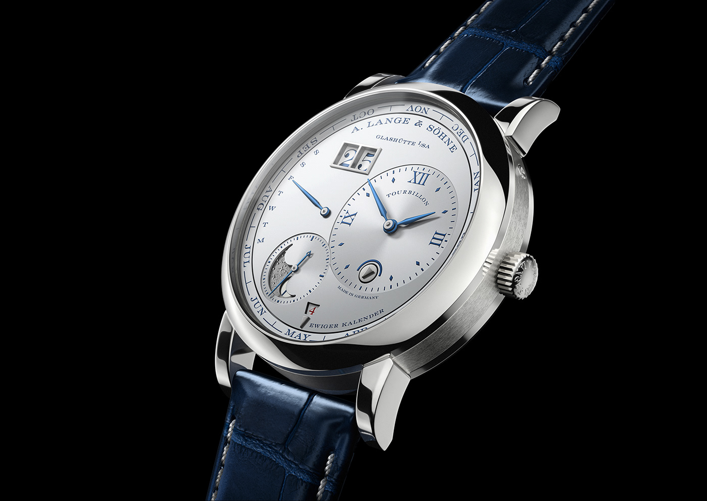 Metal，Watch design，A. Lange，