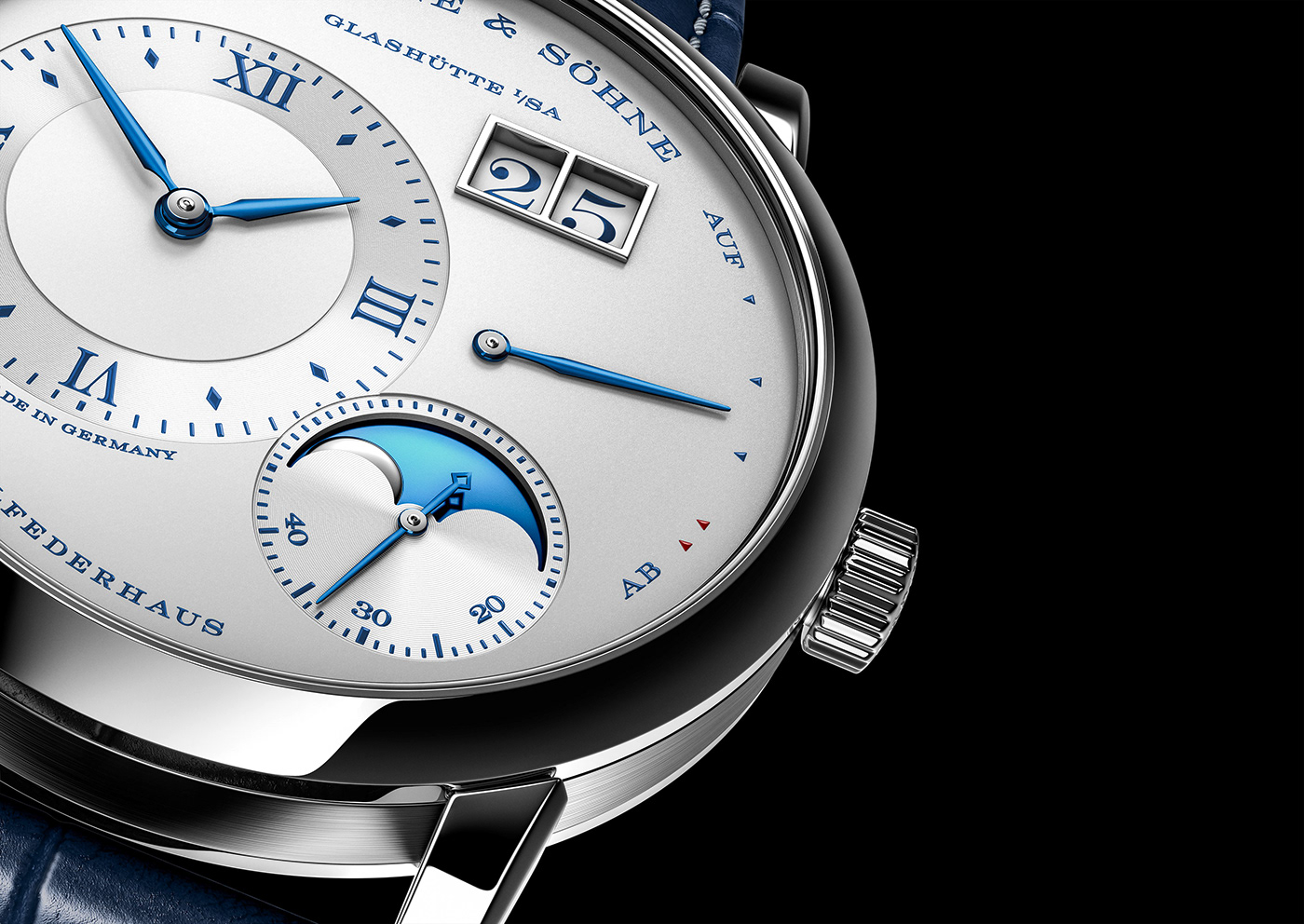 Metal，Watch design，A. Lange，