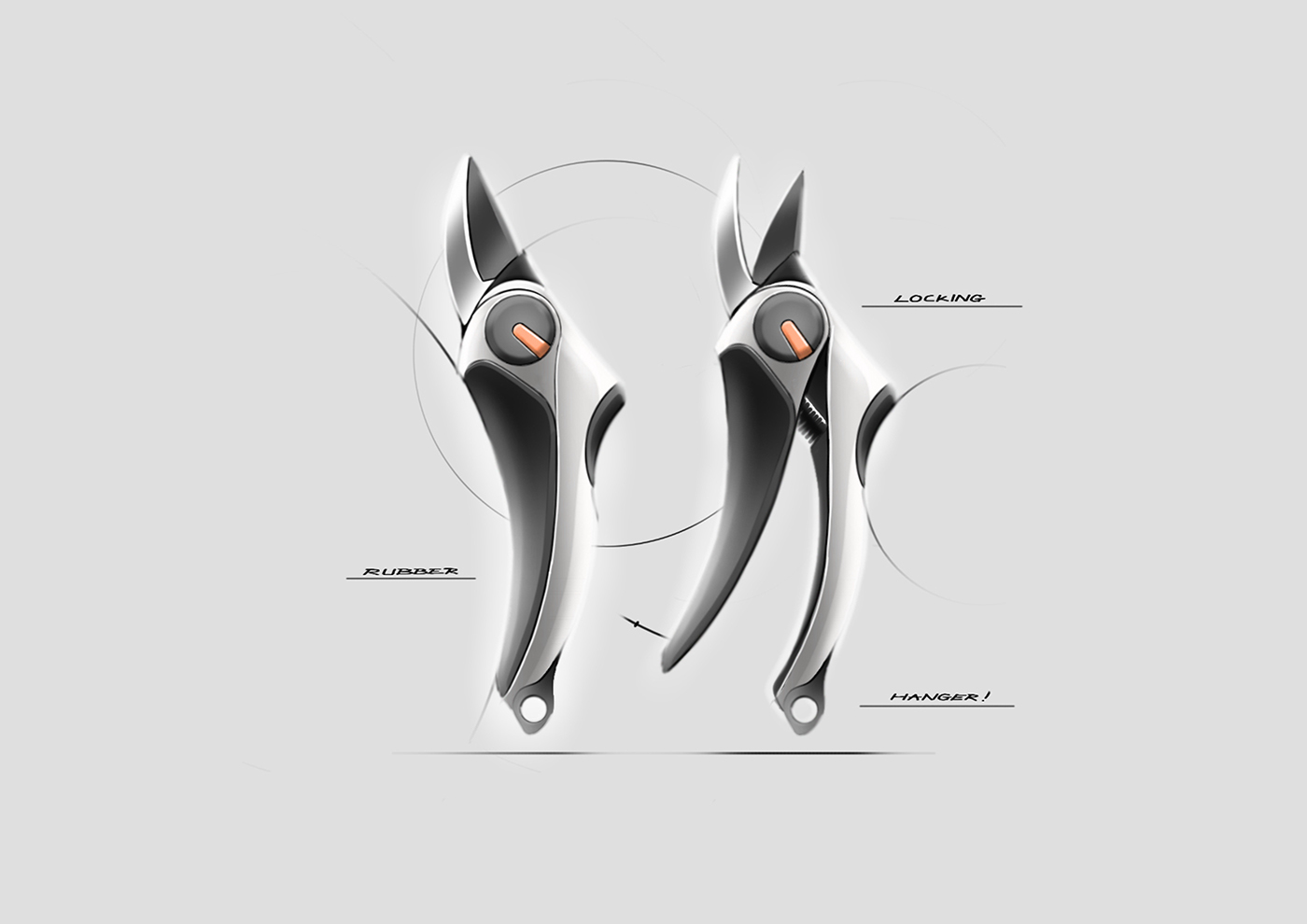 Design Sketches，Electronic hand drawing，product design，