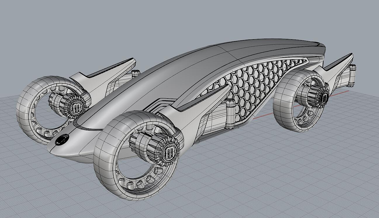 conceptual design，Bionics Design ，Automobile design，war chariot，Car sketch，Automobile modeling，future，Streamlined design，