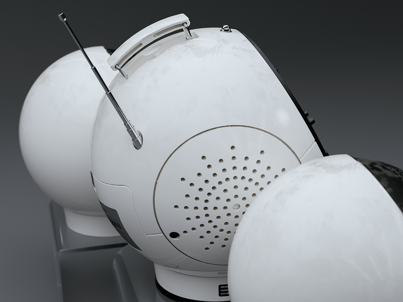 Weltron 2010 Stereo，Intelligent sound，white，