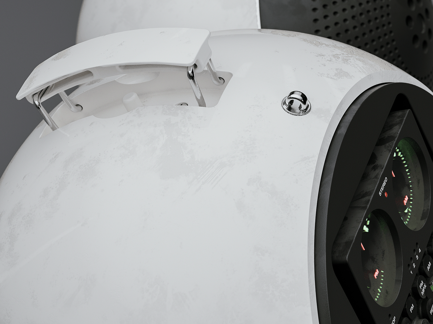 Weltron 2010 Stereo，Intelligent sound，white，