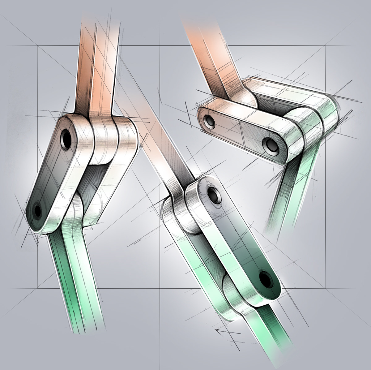 Hand drawn，product design，Illustrations，