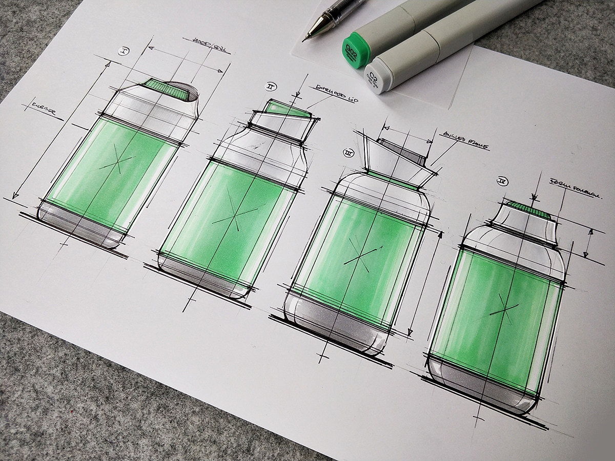 Hand drawn，product design，Illustrations，