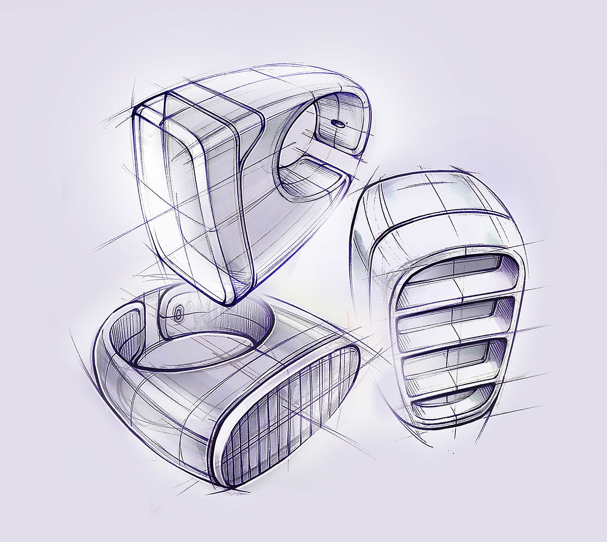 Hand drawn，product design，Illustrations，