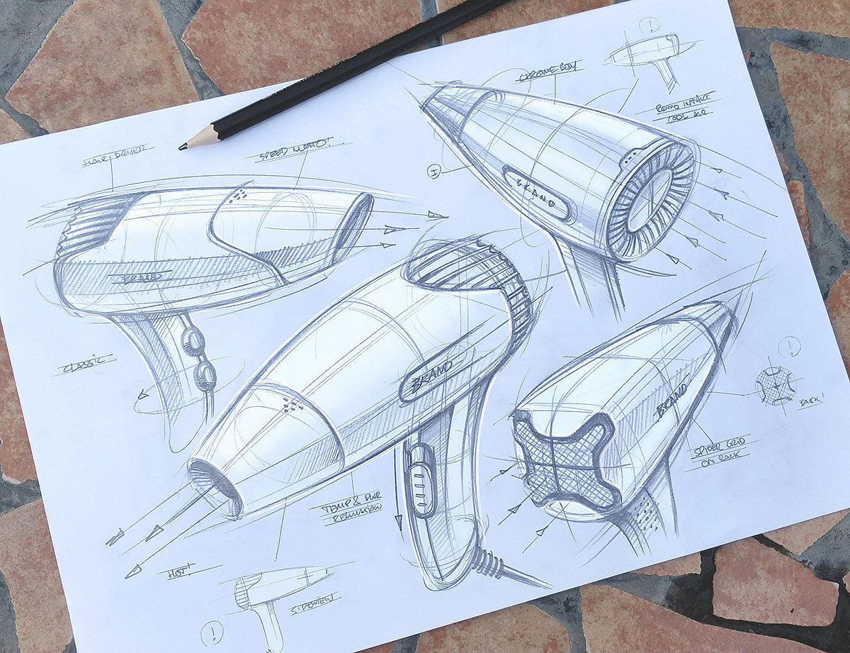 Hand drawn，product design，Illustrations，