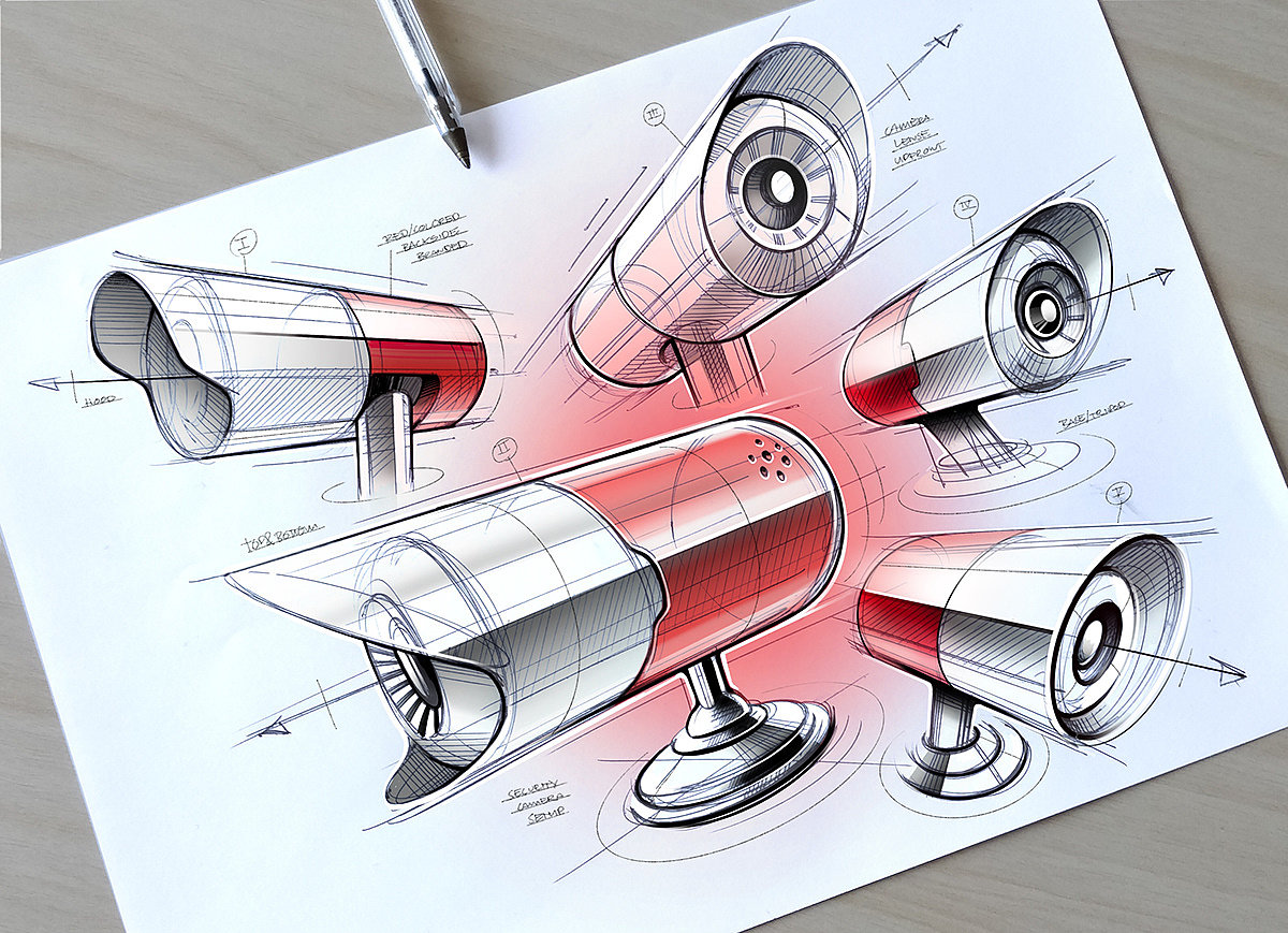 Hand drawn，product design，Illustrations，