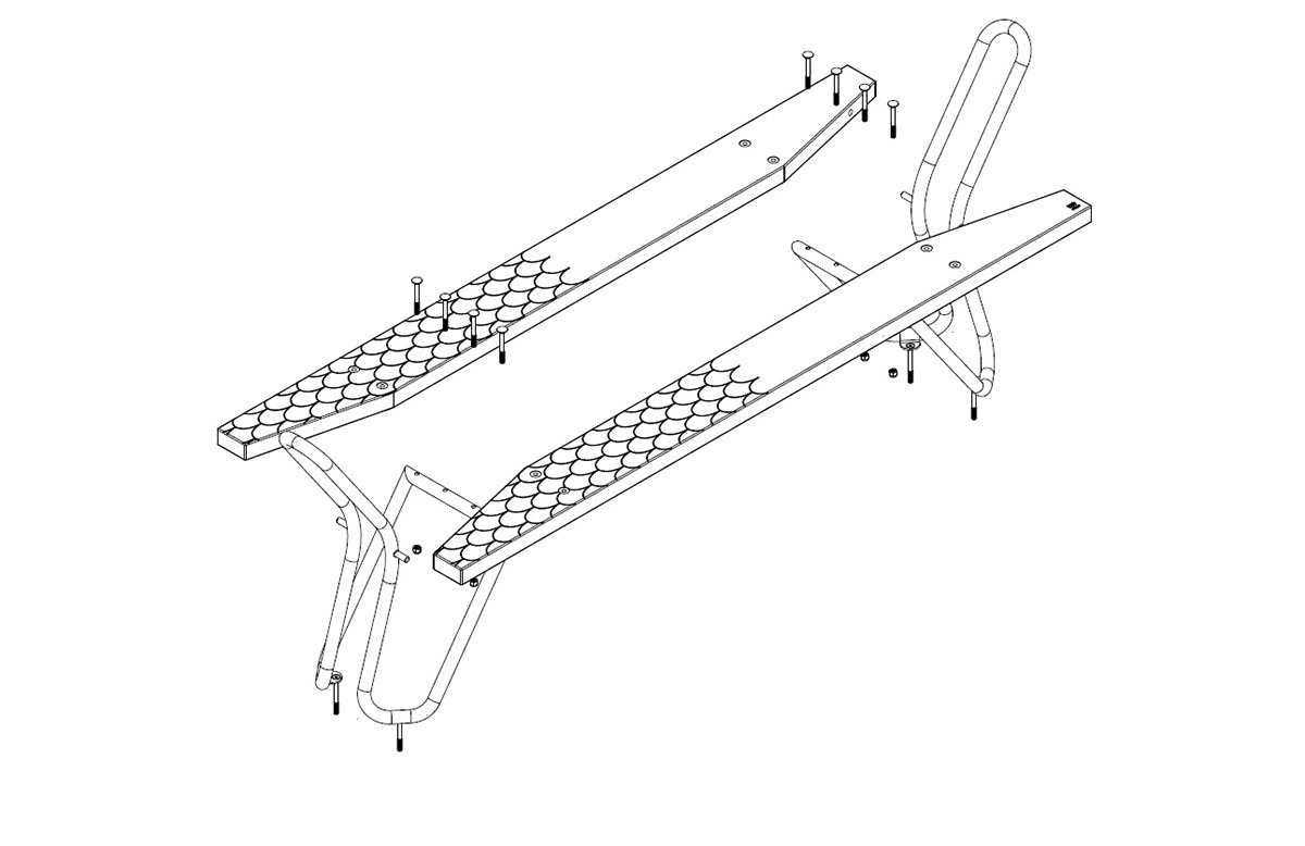 Bicycle，Public seat，outdoors，Bicycle Stand，convenient，