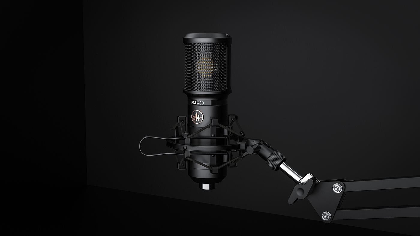 Large diaphragm，Black tone，Microphone，performance，audio frequency，sound recording，go to karaoke，