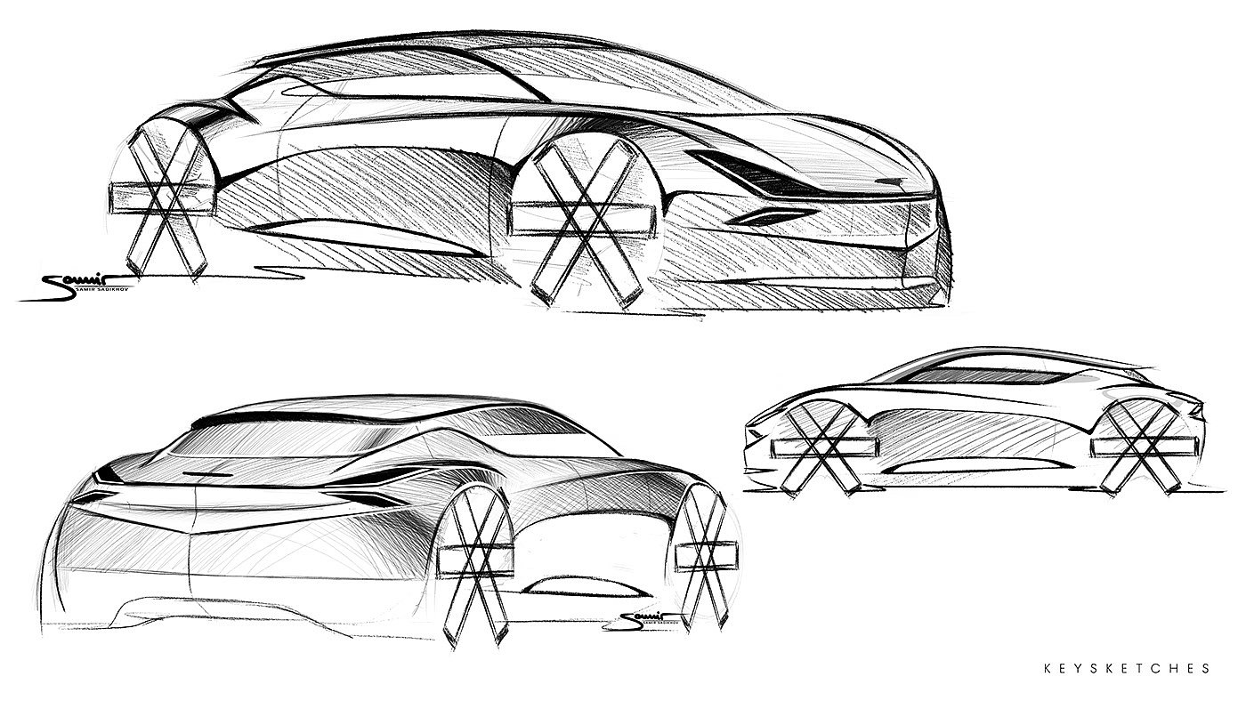 电动，Genesis，Genesis Mint concept，Samir Sadikhov，汽车，