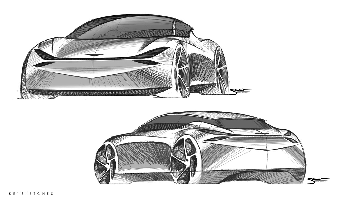Electric，Genesis，Genesis Mint concept，Samir Sadikhov，automobile，