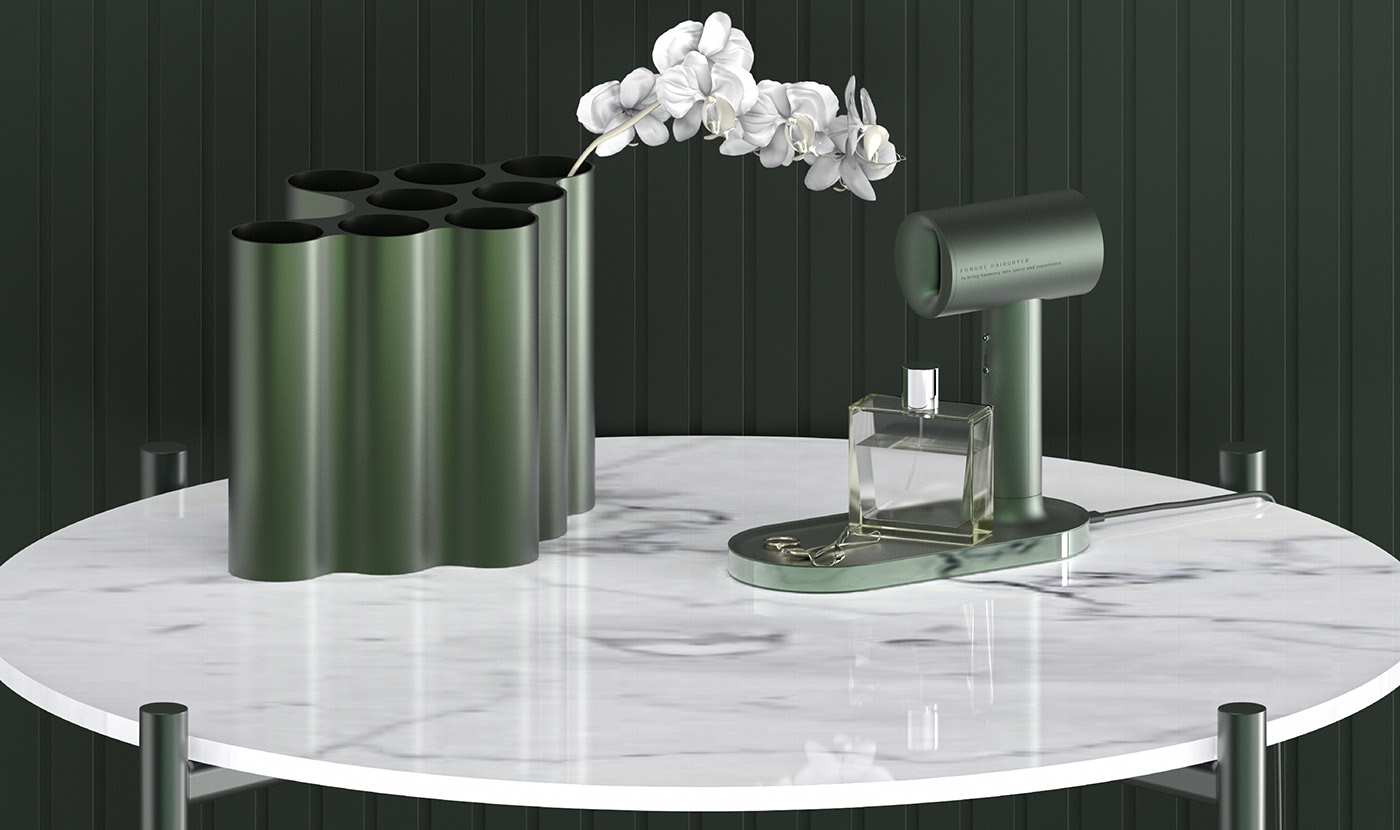 wireless，FONDRE HAIRDRYER，Sunghyun Kwon，melt，hair drier，Receive，