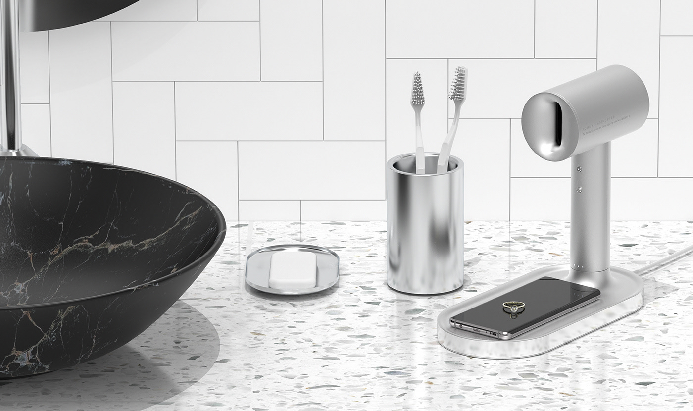 wireless，FONDRE HAIRDRYER，Sunghyun Kwon，melt，hair drier，Receive，