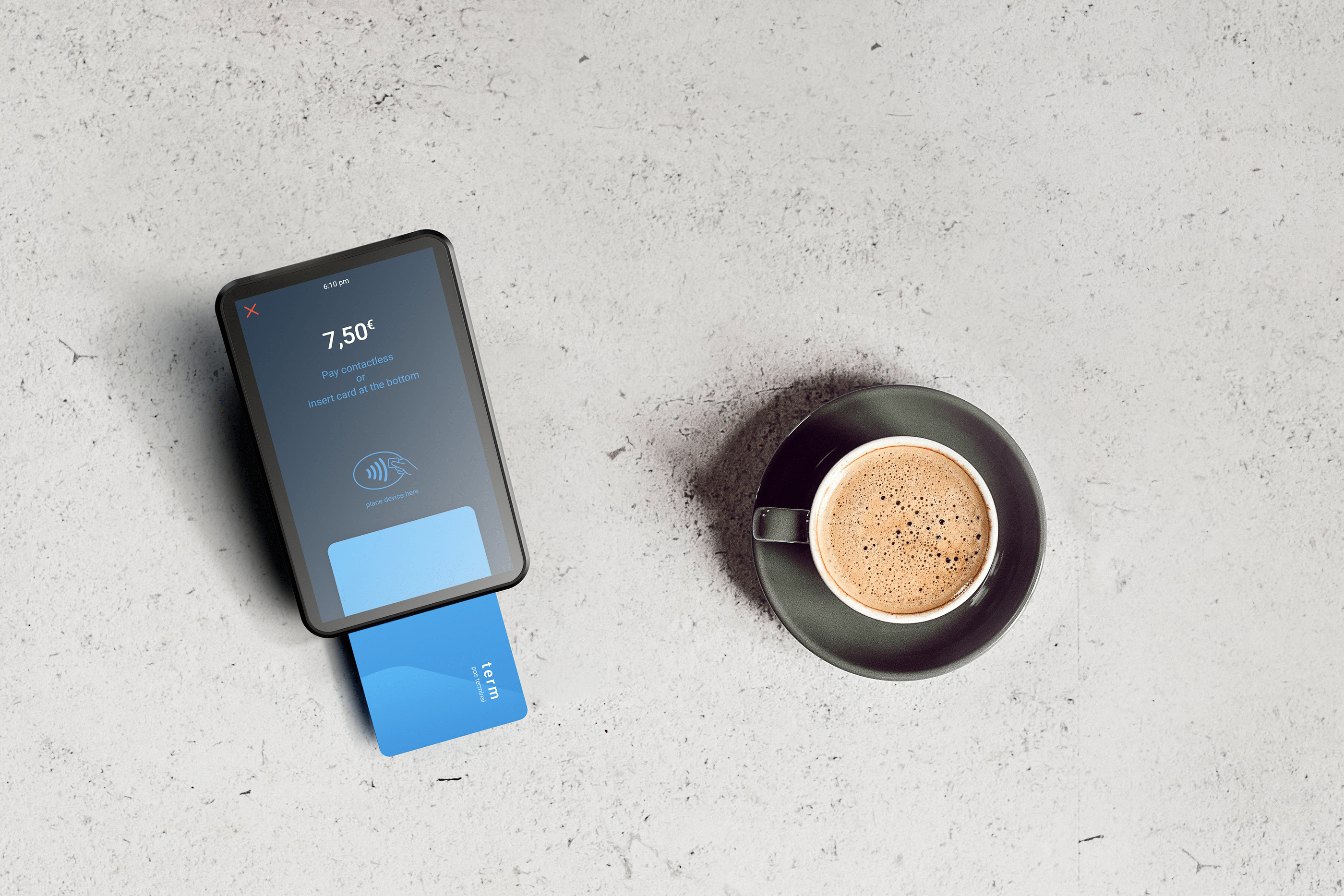 terminal，Whole case，PoS，