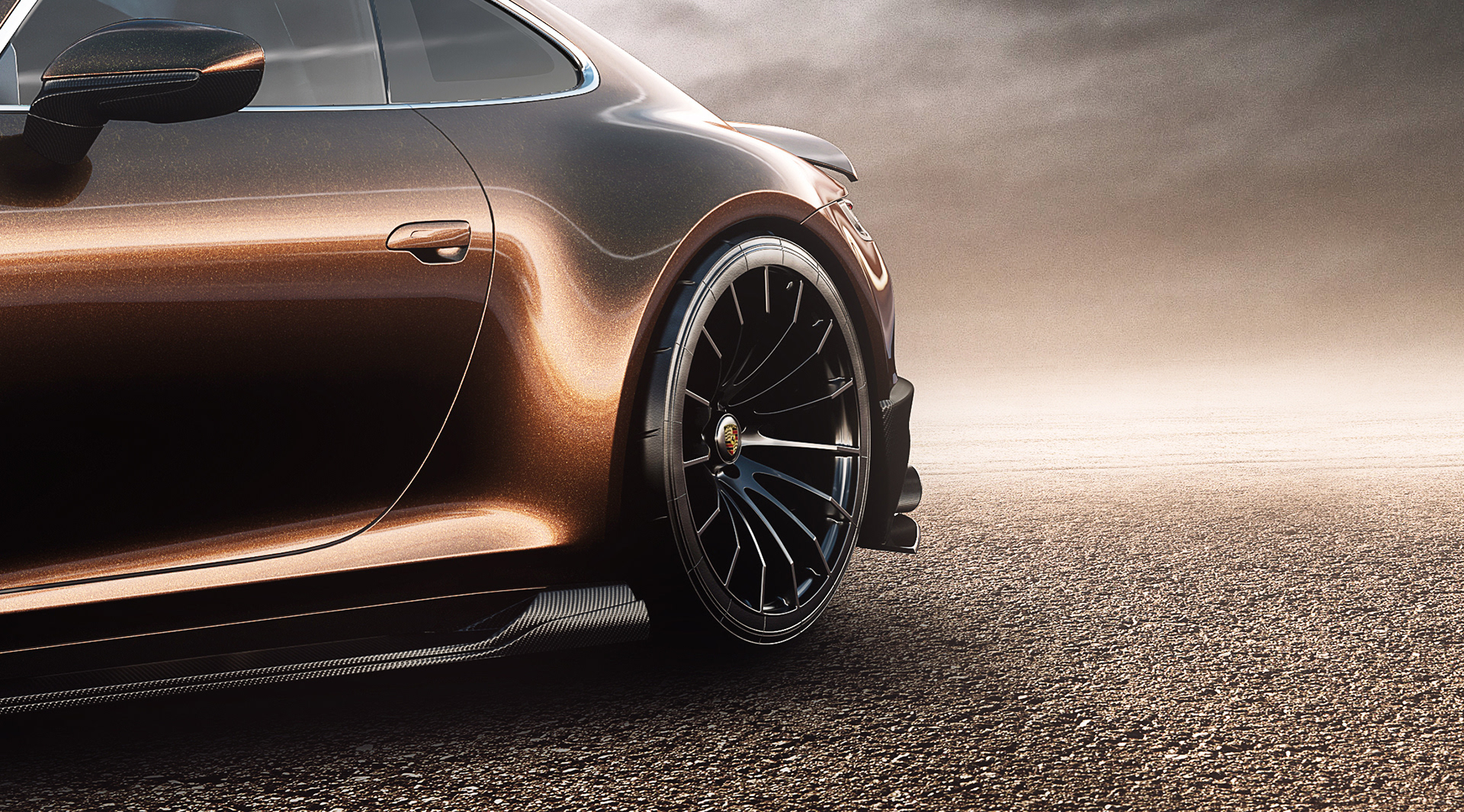 automobile，Porsche 911，Render，