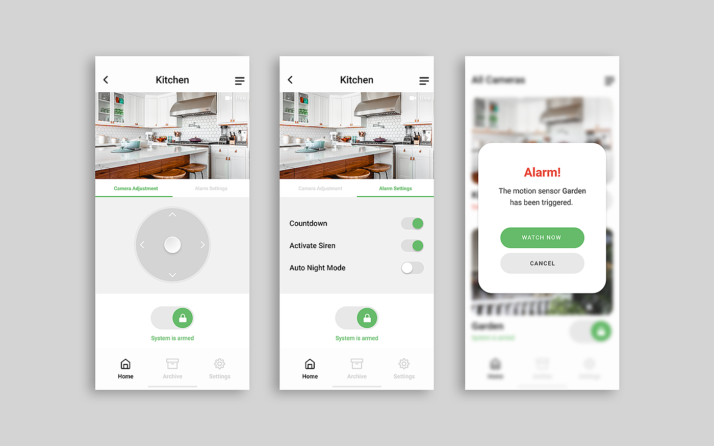 security，family，video camera，Camy，white，app，Home Security Cam，Kevin Kl öcker，