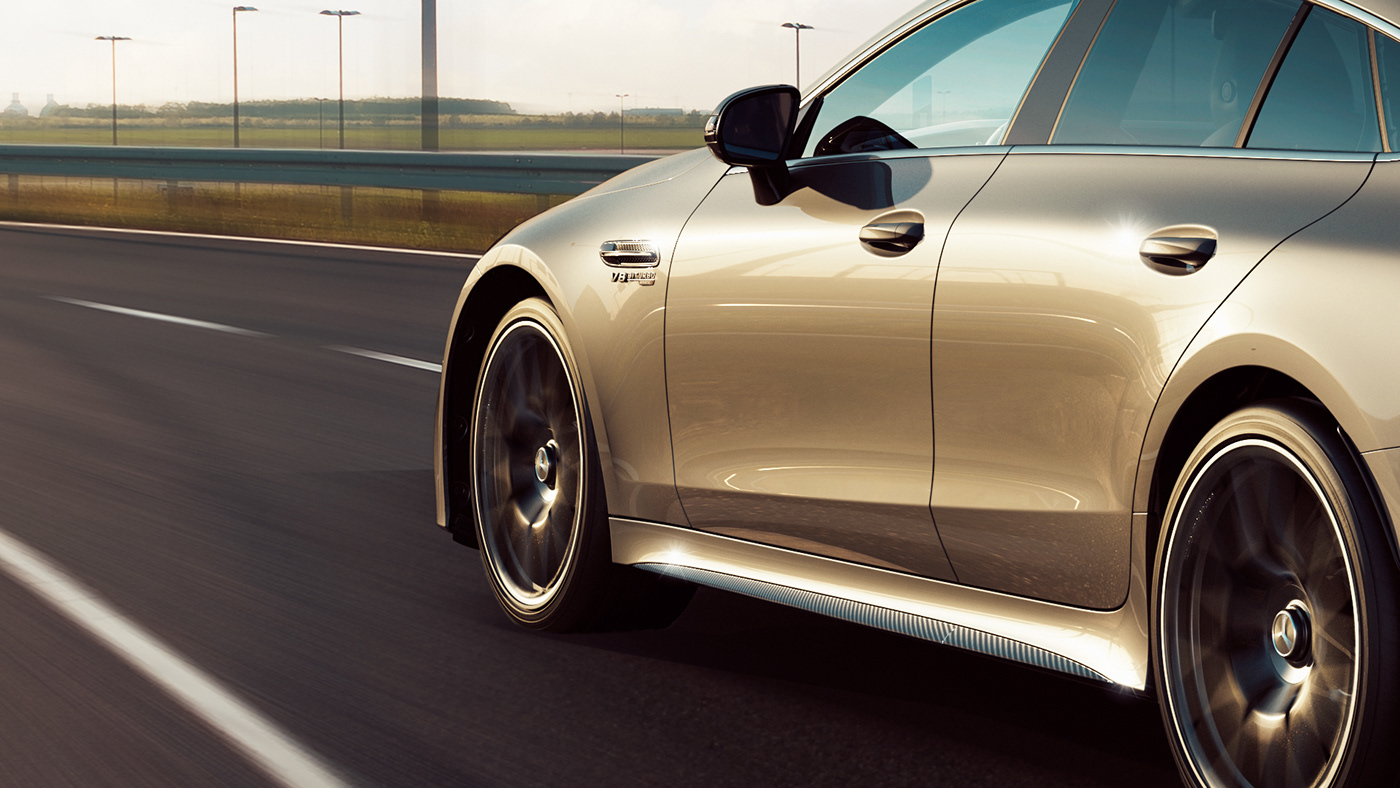 AMG GT63S，Automobile design，3D rendering，