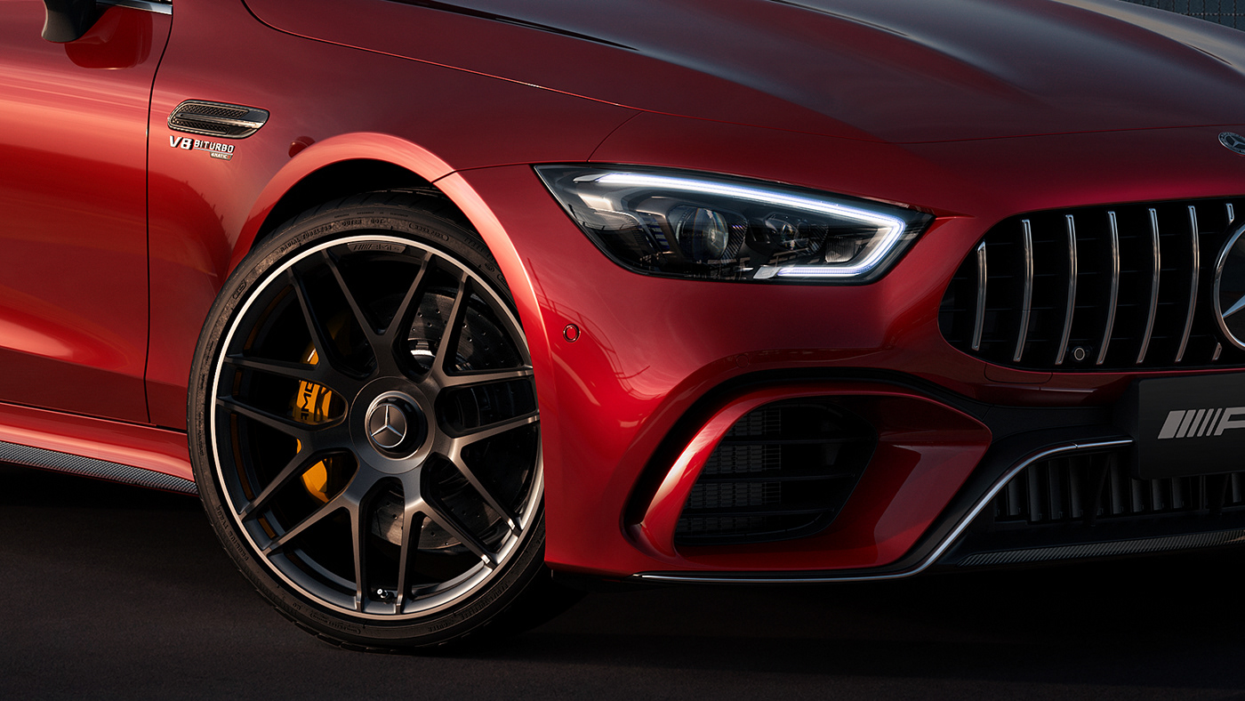 AMG GT63S，Automobile design，3D rendering，