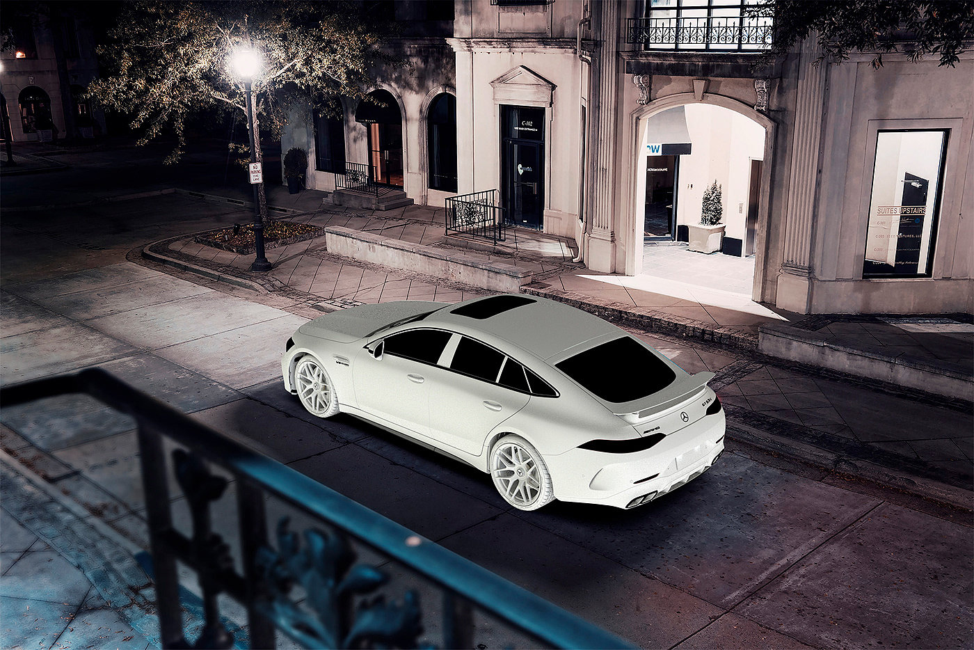 AMG GT63S，汽车设计，3d渲染，