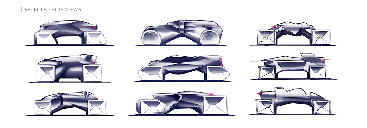 Peugeot INSPIRE，Automobile design，conceptual design，