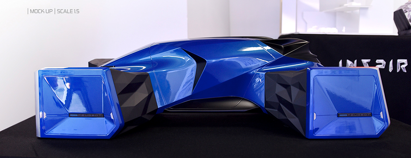 Peugeot INSPIRE，Automobile design，conceptual design，